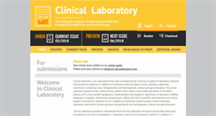 Desktop Screenshot of clin-lab-publications.com
